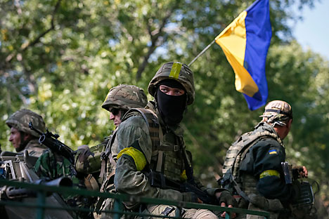 Autoridades em Kiev encaram Rússia como "agressor que ameaça a integridade territorial da Ucrânia" Foto: Reuters