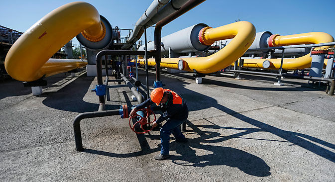 Gazprom nimmt die Lieferungen an die Ukraine wieder auf. Foto: Reuters