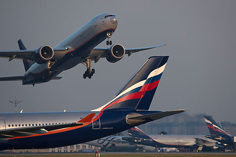As autoridades russas pretendem ainda suspender a necessidade de autorização prévia para voo de aviões de pequeno porte  Foto: Maksim Blinov/RIA Nóvosti