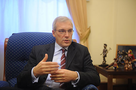 Russian envoy to NATO Alexander Grushko.