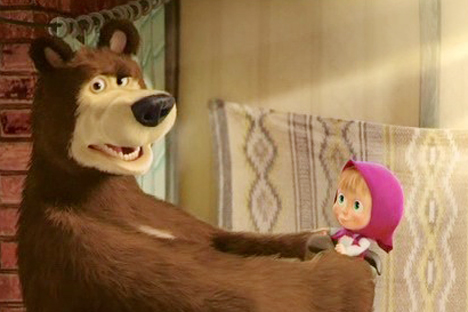 Serial animasi Masha dan Beruang berhasil mencetak sukses di seluruh dunia.