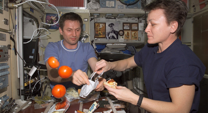 What types of food are suitable for consumption in space? Source: NASA