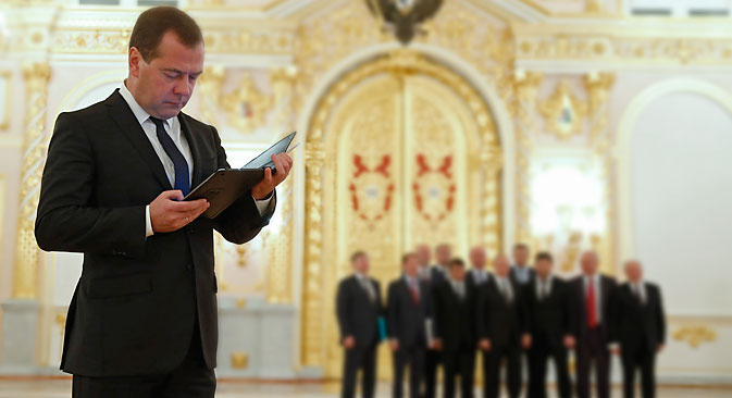 Dmitry Medvedev: “Nothing terrible is going on here. On the contrary, it testifies to the high quality of work and mutual understanding.” Source: Dmitry Astakhov / TASS