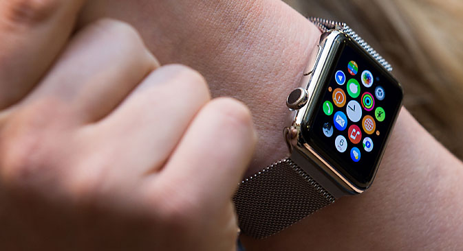 Official sales of the Apple Watch in the U.S., France, Germany, Japan and five other countries began on April 24. Source: EPA