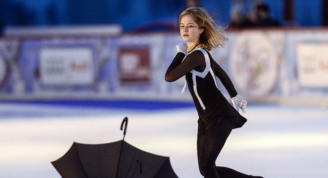 Olympic figure skating champion Yulia Lipnitskaya. Source: Alexander Vilf / RIA Novosti