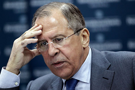 Serguéi Lavrov, ministro de Asuntos Exteriores de Rusia. Fuente: Oléssia Kurpiáieva/RG