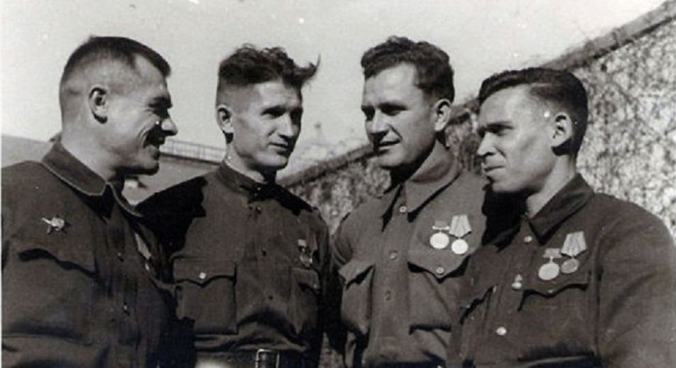 The Traktor team: Ivanov, Belikov, Yermasov, Gusev. Source: Personal archive