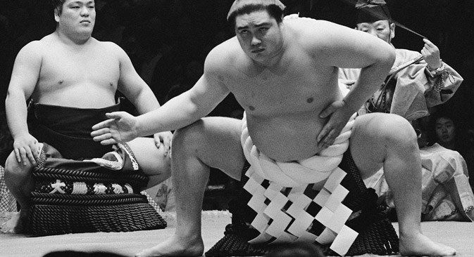 Sumo wrestling legend Taihō Kōki. Source: AFP/East news