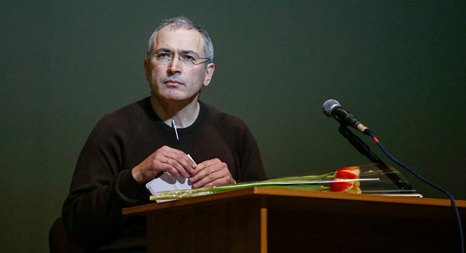 Mikhail Khodorkovsky has openly welcomed the decision to seize Russian property. Source: EPA