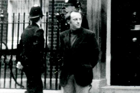 Joseph Brodsky in London. Source: Press photo