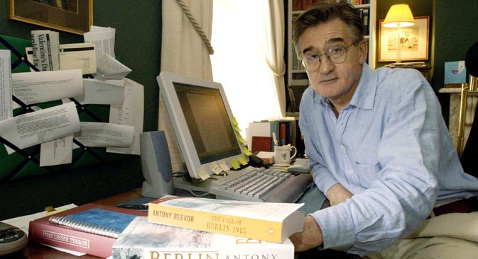 British writer Antony Beevor is regarded as one of the world’s leading military historians and has won wide acclaim for his books, including ‘Stalingrad.’ Source: EPA