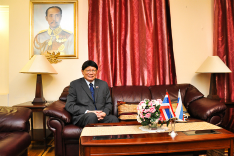 Dr, Itti Ditbanjong, Ambassador of Thailand to Russia. Source: Gleb Fedorov