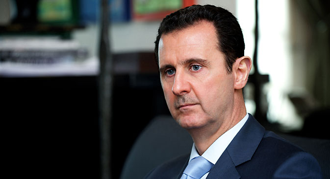 Syrian President Bashar al-Assad. Source: AFP/East News