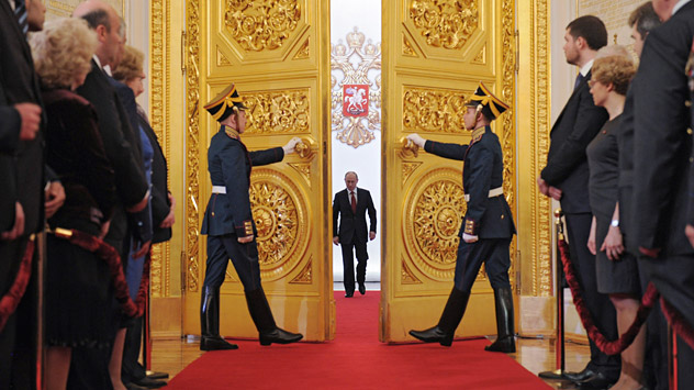 Vladímir Putin el día de la inauguración presidencial. Fuente: Reuters/ Vostock-Photo.