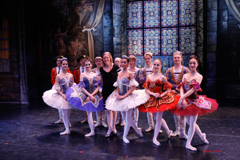 Tatiana Solovieva y el Moscow City Ballet en el Teatro Compac Gran Vía. Fuente: Ángeles Figueiras