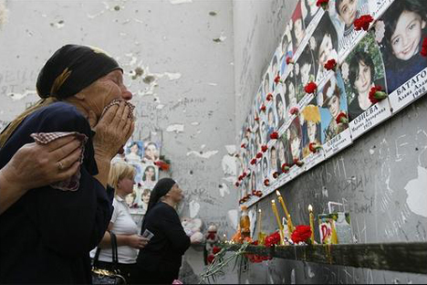 Tragedia de Beslán. Fuente: Flickr / Solidarité Enfants de Beslan