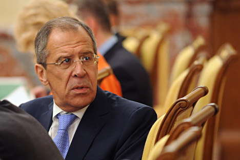 El ministro de Asuntos Exteriores de Rusia, Serguei Lavrov, negó hoy la existencia de pruebas que confirmen el uso de bombas de racimo rusas. Fuente: PhotoXpress.