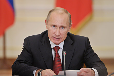 El presidente de Rusia, Vladímir Putin. Fuente: ITAR-TASS