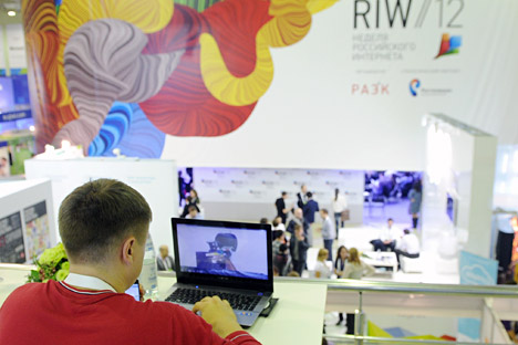 Este semana se ha celebrado "Russian Internet Week" en Moscú. Fuente: ITAR-TASS
