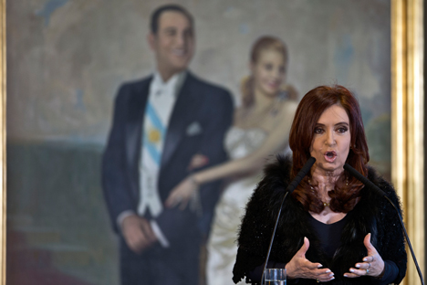 Cristina Fernández de Kirchner. Fuente: AP
