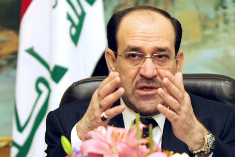 El jefe de gobierno iraquí, Nuri al-Maliki. Fuente: AP