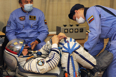 En Rusia, los sueldos de los tripulantes del espacio están a años luz de los salarios que perciben sus homólogos norteamericanos. Fuente: AFP / Eastnews