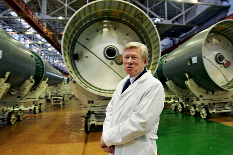 Anatoliy Perminov, exdirector de ROSKOSMOS (hasta 2011). Fuente: ITAR-TASS