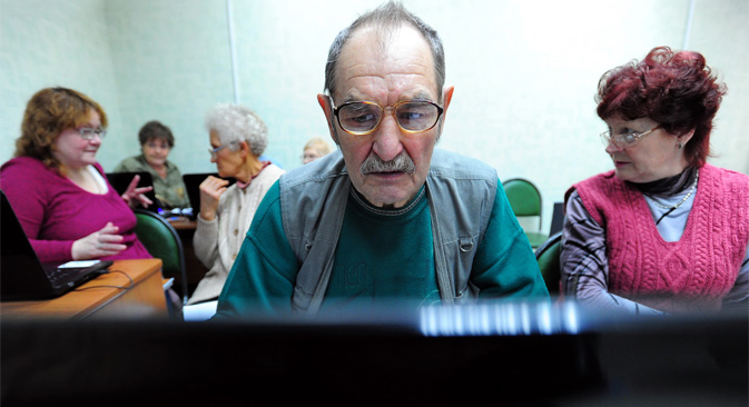 Casi el 40% de los pensionistas rusos sigue empleado, la principal causa son las precarias pensiones. Fuente: ITAR-TASS
