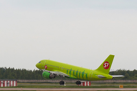 La compañía aérea, también conocida como S7,  vuelve a salir a la venta. Fuente: flikcr / Andréi Belenko