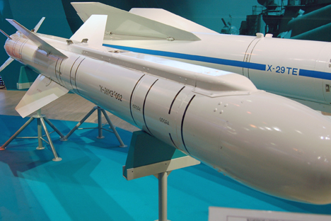 Misil aire-superficie ruso X-38. Fuente: wikimedia.org
