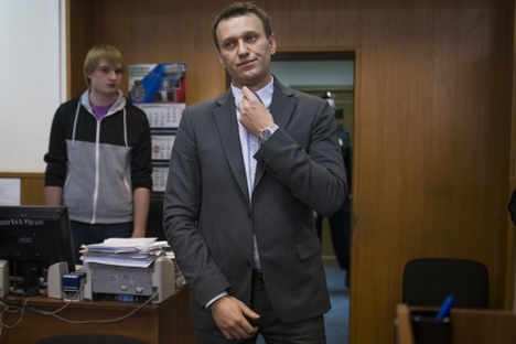 Alexéi Navalni. Fuente: AP