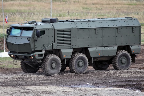 El Ministerio de Defensa apuesta por el alto rendimiento táctico de los futuros modelos de KAMAZ. Fuente: Vitali Kuzmin