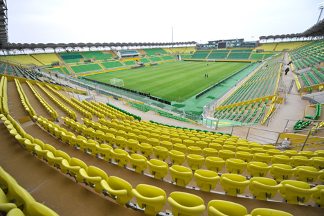 El estadio de Majachkalá. Fuente: Ria Novosti