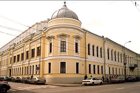 La casa de Volkonsky en la calle Vozdvízhenka (Moscú) que fue construida a finales del siglo XVIII. Fuente: wikimedia