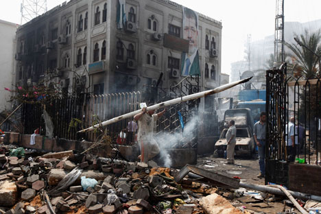 Bei den Demonstrationen gegen die Regierung in Kairo und anderen ägyptischen Städten kamen mehr als 500 Personen ums Leben. Foto: Reuters