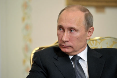 La última reunión de Putin y Yanukóvich concluyó sin resultados. Fuente:  ITAR-TASS