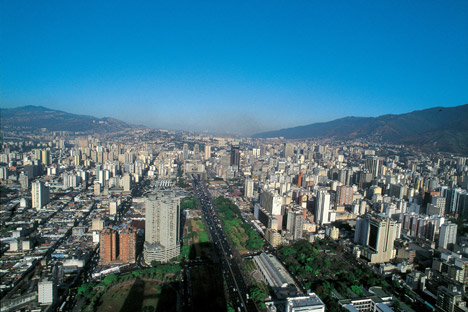 Vista panorámica de Caracas, capital de Venezuela. Fuente: Alamy / Legion Media
