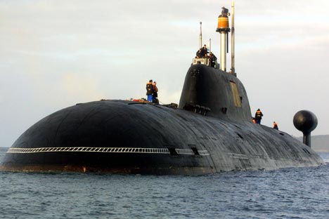 Modernização do primeiro submarino do projeto 971 será concluída em até 2016 Foto: AFP / East News