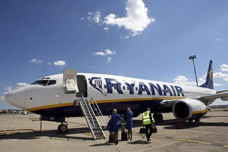 Ryanair es una de las mayores compaías lowcost de Europa. Fuente: Reuters.