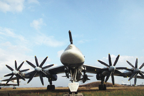 Hélices e potência do motor faziam do Tu-95 uma das aeronaves mais barulhentas do mundo Foto: ITAR-TASS