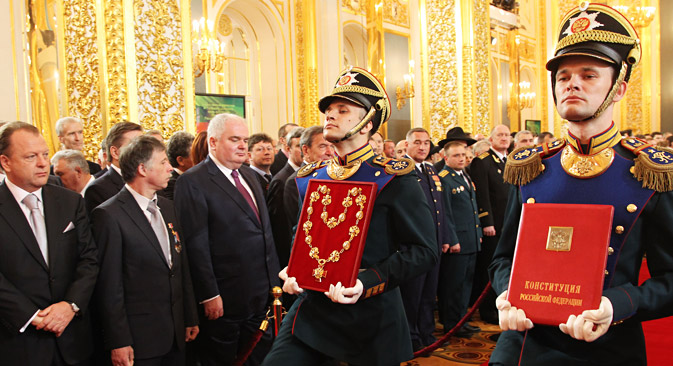 Hoy, 12 de diciembre, se cumplen 20 años de la aprobación de la Constitución rusa. Fuente: ITAR-TASS