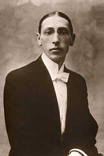Ígor Stravinski en el año 1910. Fuente: wikipedia