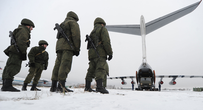 Os testes estão sendo realizados nas fronteiras da Rússia com outros países, incluindo a Ucrânia Foto: ITAR-TASS