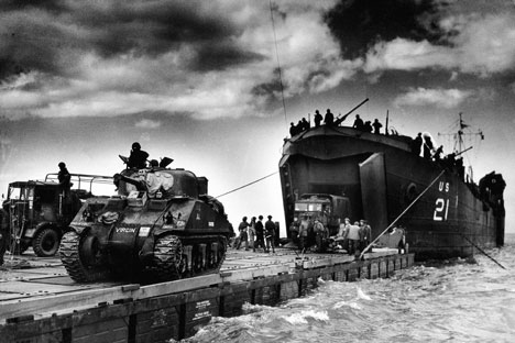 El Desembarco de los soldados británicos en Normandía. Fuente: UllsteinBild / Vostock-photo