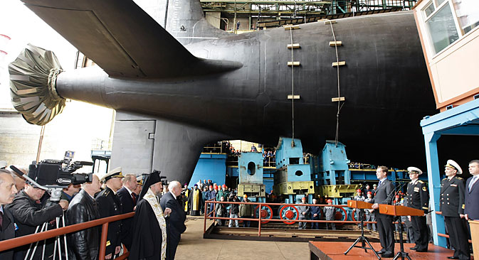 Se trata de un aparato multipropósito del proyecto 885 clase Yasen. Fuente: Vladímir Rodiónov / Ria Novosti