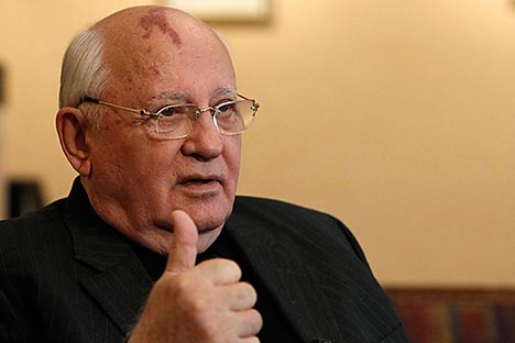 Mijaíl Gorbachov expresó su preocupación acerca de la situación en Ucrania. Fuente: Reuters.