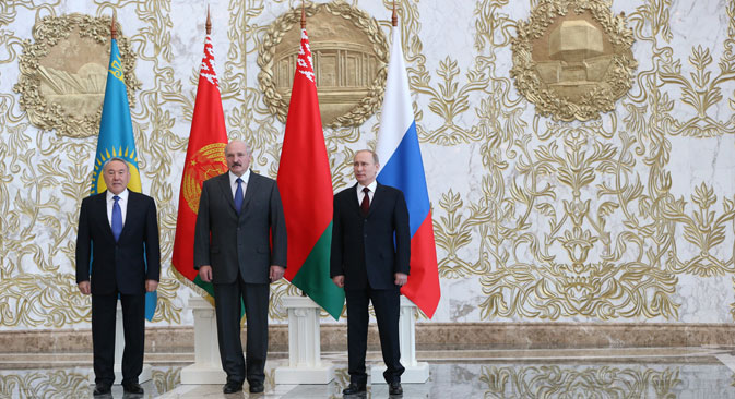El proyecto de integración incluye a Rusia, Kazajistán y Bielorrusia. Fuente: PhotoXpress