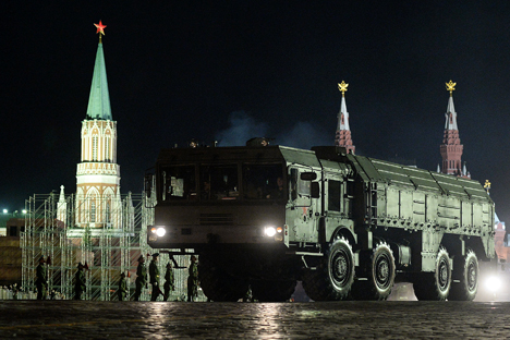Segundo o Exército, Iskander-M está dentro das normas de tratado soviético-americano Foto: Aleksandr Vilf/RIA Nóvosti