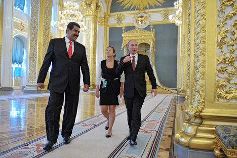Putin y Maduro se reunirán el jueves en Moscú con el precio del crudo como uno de los asuntos prioritarios. Fuente: AP