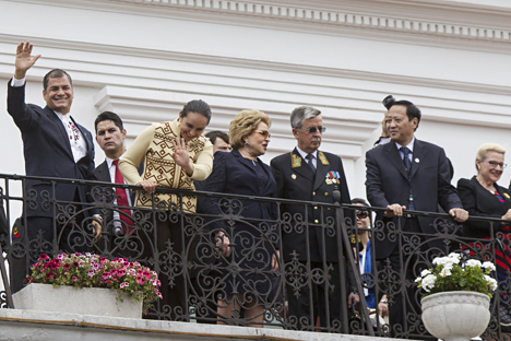 O Equador é um importante parceiro estratégico da Rússia na América Latina Foto: EPA/TASS